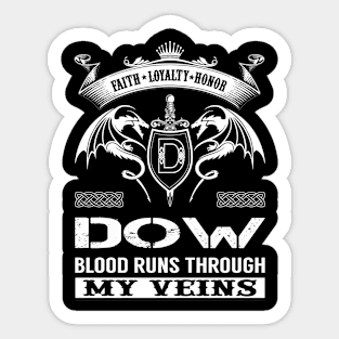 DOW Sticker